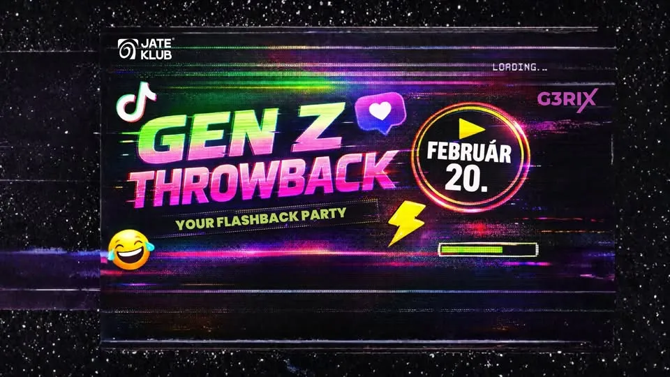 ❤️‍🔥 GEN Z Throwback @JATE Klub ❤️‍🔥